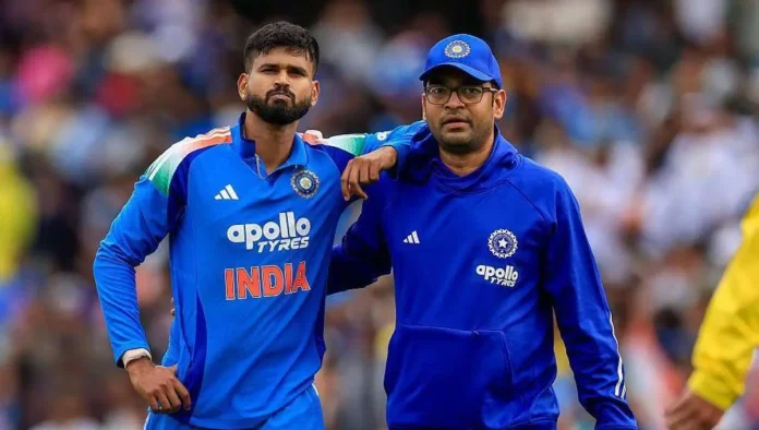 चोट के कारण साउथ अफ्रीका वनडे सीरीज से बाहर हुए भारतीय क्रिकेटर श्रेयस अय्यर